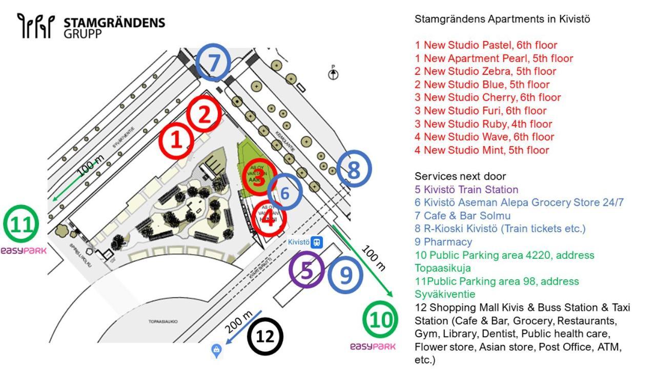 New Studio Blue Near Helsinki Airport In Kivistoe 万塔 外观 照片